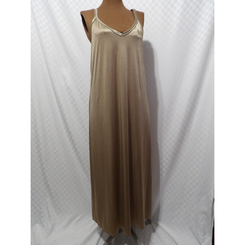 Tan Slip Dress | L